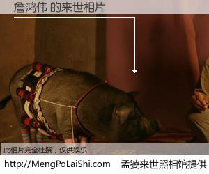 #孟婆来世照相馆# 【詹鸿伟 来世的未来相片】一碗梦婆汤，忘却了今生爱与痛，了无牵挂进入轮回。再相遇，已是天涯陌路人。可否借我一双慧眼，看清今生与来世？孟婆来世照相馆，触摸你的未来。詹鸿伟 来世的未来相片，有图有真相：