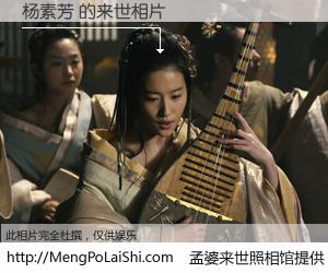 #孟婆来世照相馆# 【杨素芳 来世的未来相片】一碗梦婆汤，忘却了今生爱与痛，了无牵挂进入轮回。再相遇，已是天涯陌路人。可否借我一双慧眼，看清今生与来世？孟婆来世照相馆，触摸你的未来。杨素芳 来世的未来相片，有图有真相：