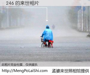 #孟婆来世照相馆# 【246 来世的未来相片】一碗梦婆汤，忘却了今生爱与痛，了无牵挂进入轮回。再相遇，已是天涯陌路人。可否借我一双慧眼，看清今生与来世？孟婆来世照相馆，触摸你的未来。246 来世的未来相片，有图有真相：