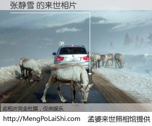 #孟婆来世照相馆# 【张静雪 来世的未来相片】一碗梦婆汤，忘却了今生爱与痛，了无牵挂进入轮回。再相遇，已是天涯陌路人。可否借我一双慧眼，看清今生与来世？孟婆来世照相馆，触摸你的未来。张静雪 来世的未来相片，有图有真相：