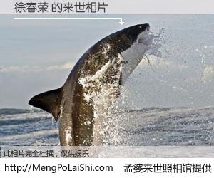 #孟婆来世照相馆# 【徐春荣 来世的未来相片】一碗梦婆汤，忘却了今生爱与痛，了无牵挂进入轮回。再相遇，已是天涯陌路人。可否借我一双慧眼，看清今生与来世？孟婆来世照相馆，触摸你的未来。徐春荣 来世的未来相片，有图有真相：