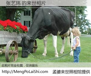 #孟婆来世照相馆# 【张艺玮 来世的未来相片】一碗梦婆汤，忘却了今生爱与痛，了无牵挂进入轮回。再相遇，已是天涯陌路人。可否借我一双慧眼，看清今生与来世？孟婆来世照相馆，触摸你的未来。张艺玮 来世的未来相片，有图有真相：