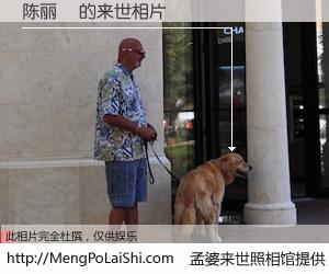 #孟婆来世照相馆# 【陈丽珺 来世的未来相片】一碗梦婆汤，忘却了今生爱与痛，了无牵挂进入轮回。再相遇，已是天涯陌路人。可否借我一双慧眼，看清今生与来世？孟婆来世照相馆，触摸你的未来。陈丽珺 来世的未来相片，有图有真相：