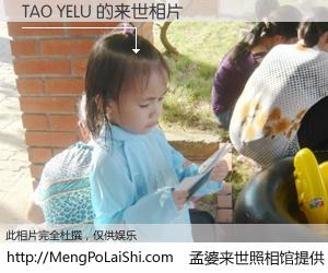 #孟婆来世照相馆# 【TAO YELU 来世的未来相片】一碗梦婆汤，忘却了今生爱与痛，了无牵挂进入轮回。再相遇，已是天涯陌路人。可否借我一双慧眼，看清今生与来世？孟婆来世照相馆，触摸你的未来。TAO YELU 来世的未来相片，有图有真相：