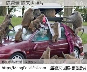 #孟婆来世照相馆# 【陈育倩 来世的未来相片】一碗梦婆汤，忘却了今生爱与痛，了无牵挂进入轮回。再相遇，已是天涯陌路人。可否借我一双慧眼，看清今生与来世？孟婆来世照相馆，触摸你的未来。陈育倩 来世的未来相片，有图有真相：