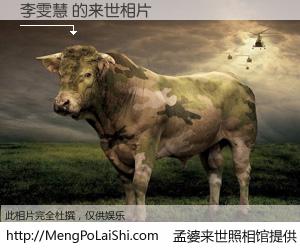 #孟婆来世照相馆# 【李雯慧 来世的未来相片】一碗梦婆汤，忘却了今生爱与痛，了无牵挂进入轮回。再相遇，已是天涯陌路人。可否借我一双慧眼，看清今生与来世？孟婆来世照相馆，触摸你的未来。李雯慧 来世的未来相片，有图有真相：