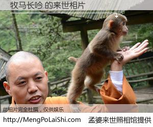 #孟婆来世照相馆# 【牧马长吟 来世的未来相片】一碗梦婆汤，忘却了今生爱与痛，了无牵挂进入轮回。再相遇，已是天涯陌路人。可否借我一双慧眼，看清今生与来世？孟婆来世照相馆，触摸你的未来。牧马长吟 来世的未来相片，有图有真相：