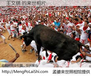 #孟婆来世照相馆# 【王文锦 来世的未来相片】一碗梦婆汤，忘却了今生爱与痛，了无牵挂进入轮回。再相遇，已是天涯陌路人。可否借我一双慧眼，看清今生与来世？孟婆来世照相馆，触摸你的未来。王文锦 来世的未来相片，有图有真相：