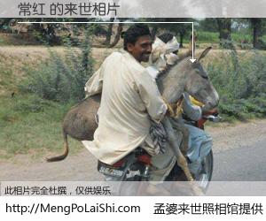 #孟婆来世照相馆# 【常红 来世的未来相片】一碗梦婆汤，忘却了今生爱与痛，了无牵挂进入轮回。再相遇，已是天涯陌路人。可否借我一双慧眼，看清今生与来世？孟婆来世照相馆，触摸你的未来。常红 来世的未来相片，有图有真相：